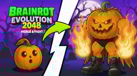 Brainrot Evolution: 2048 Merge Fight