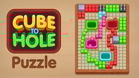 Cube to Hole Puzzle